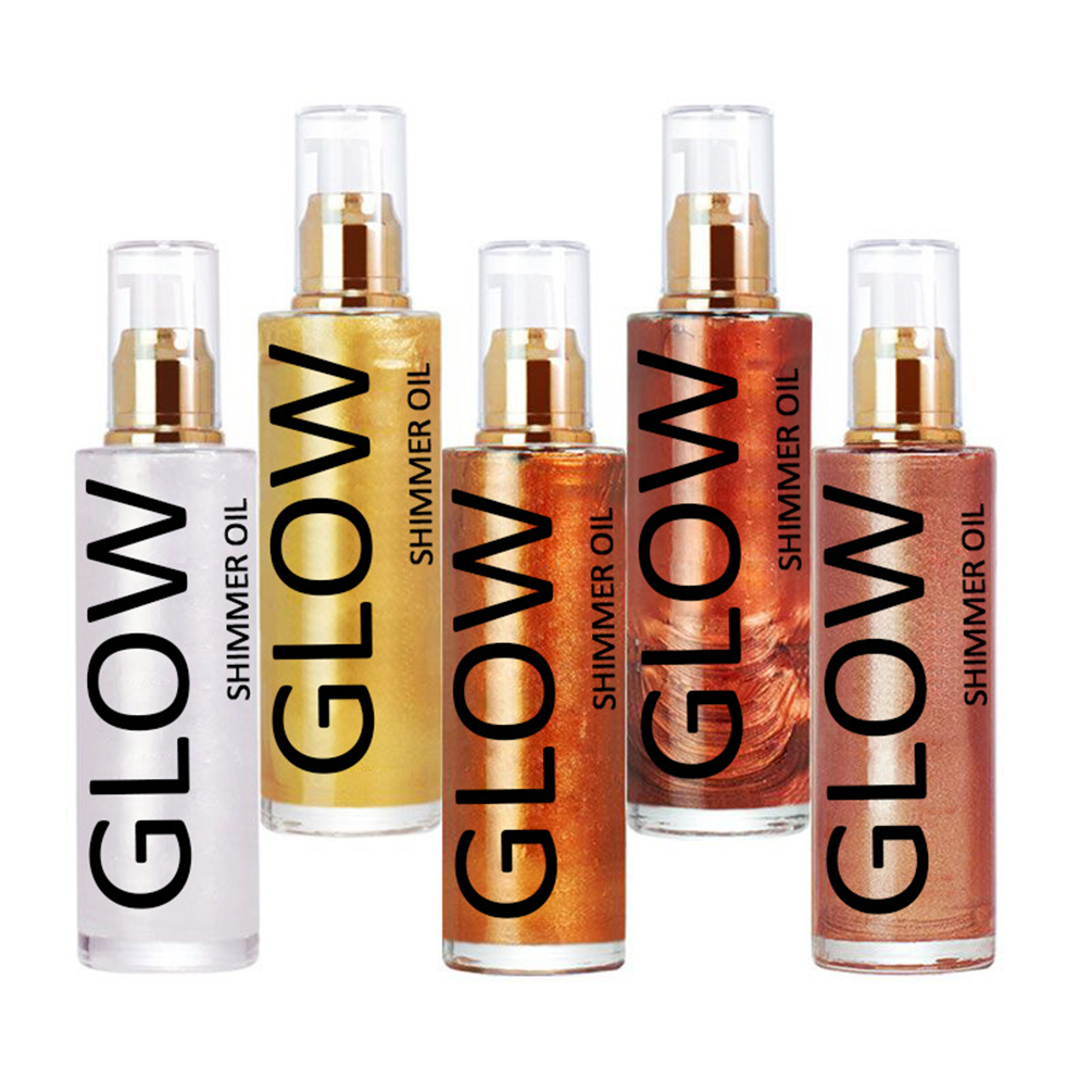 Body Shimmer Lotion - Błyszczący olejek do twarzy i ciała,