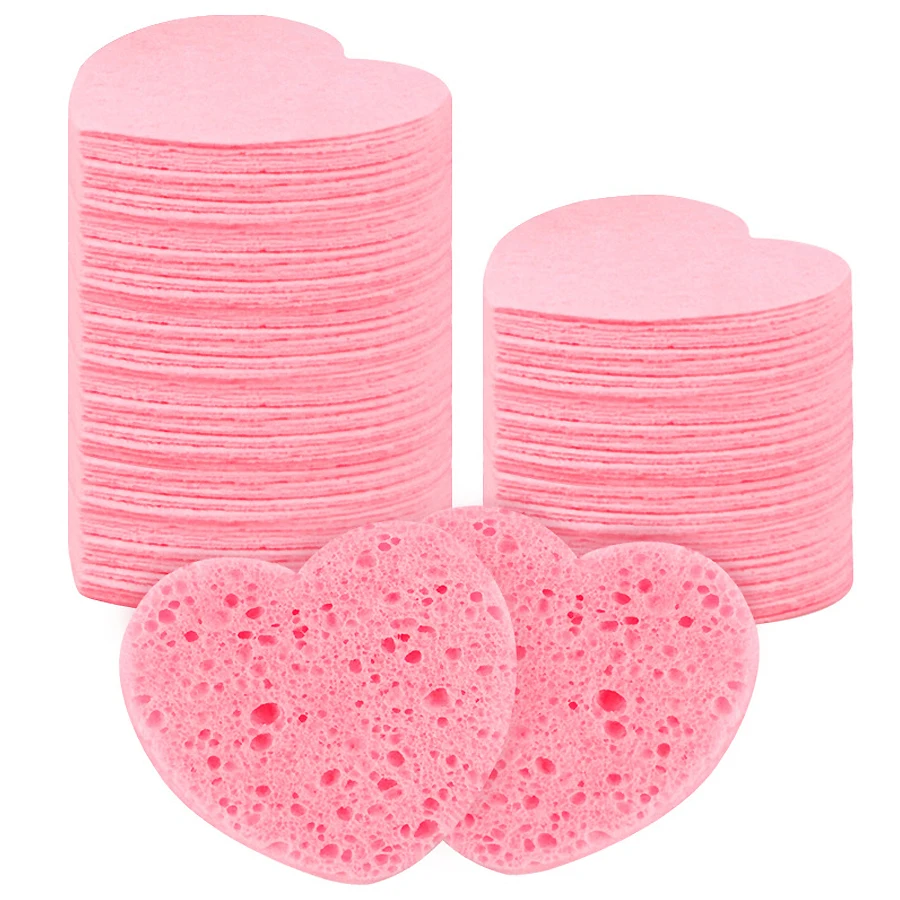 Cosmetic Sponge - 5 szt. cellulozowych gąbek do twarzy,
