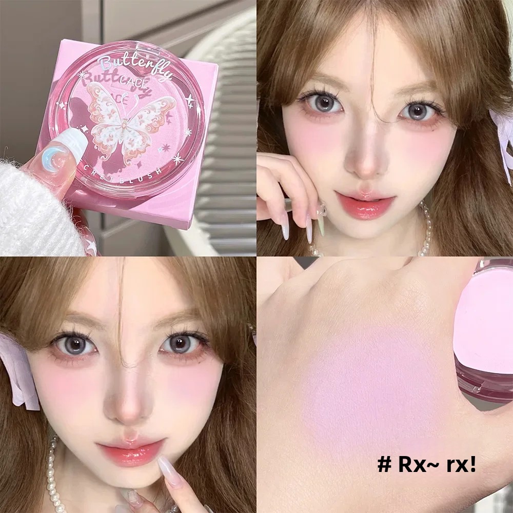 Beauty Makeup Look - Romantic Butterfly 3-Color Blush Palette Puder