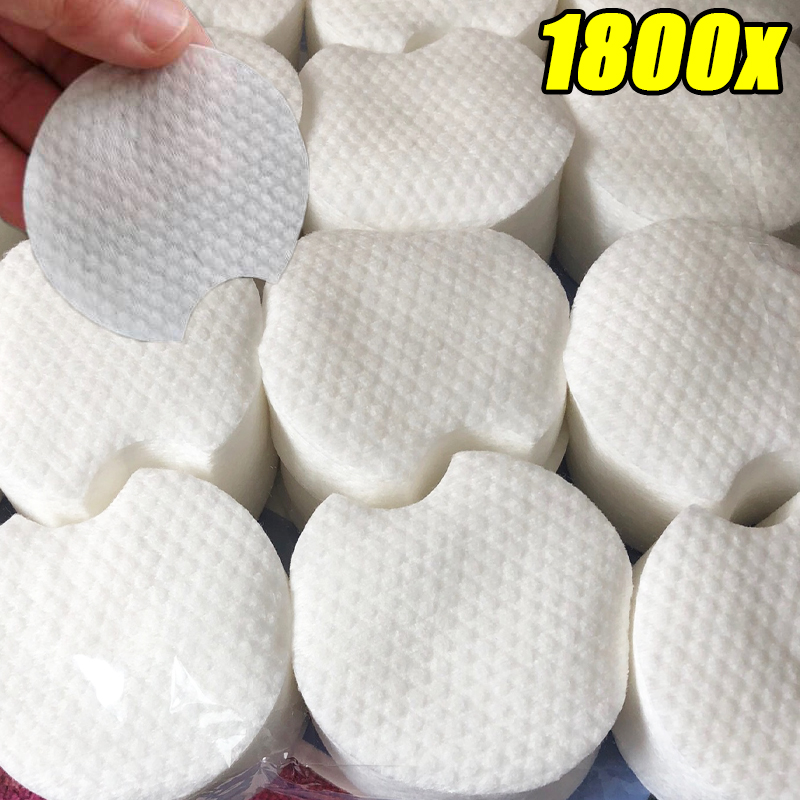 Kiss Beauty Makeup Remover - 300/1800 szt. Bez rogu Perła Wzór
