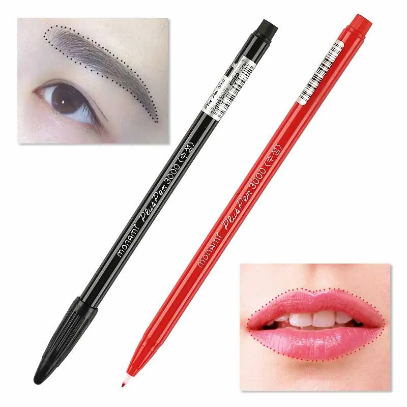 Lip Liner Pencil - 2 szt. Wodoodporny ołówek do tatuażu