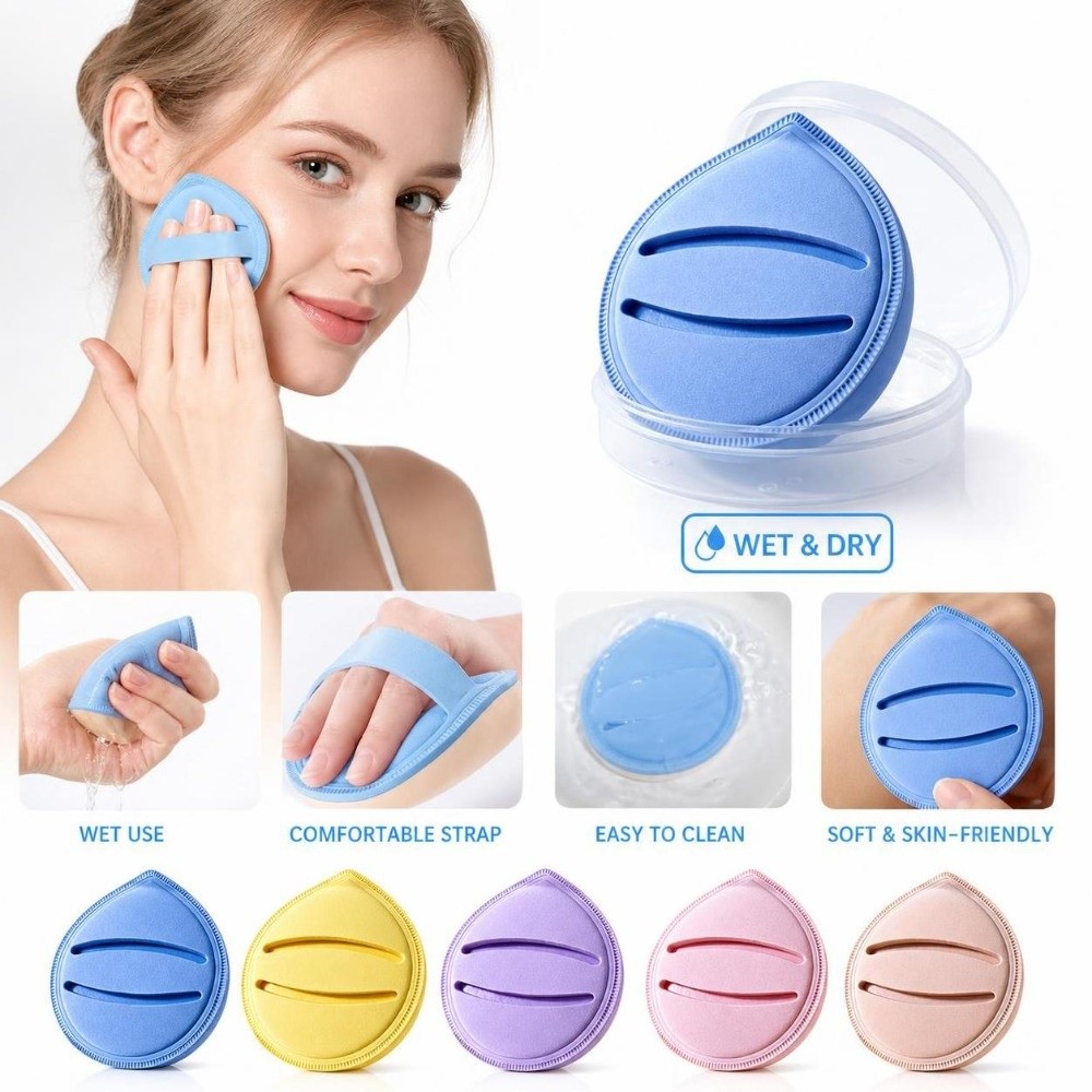 Cosmetic Sponge - Duża gąbka do makijażu, narzędzie kosmetyczne,