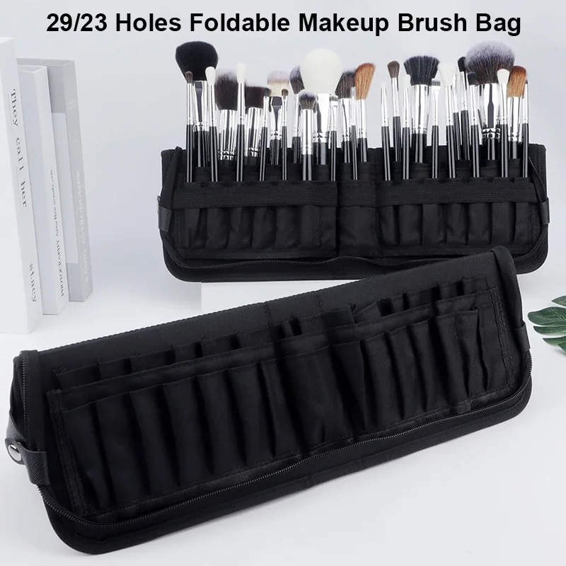 Beauty Makeup Kit - 29/23 otwory składana torba na pędzle
