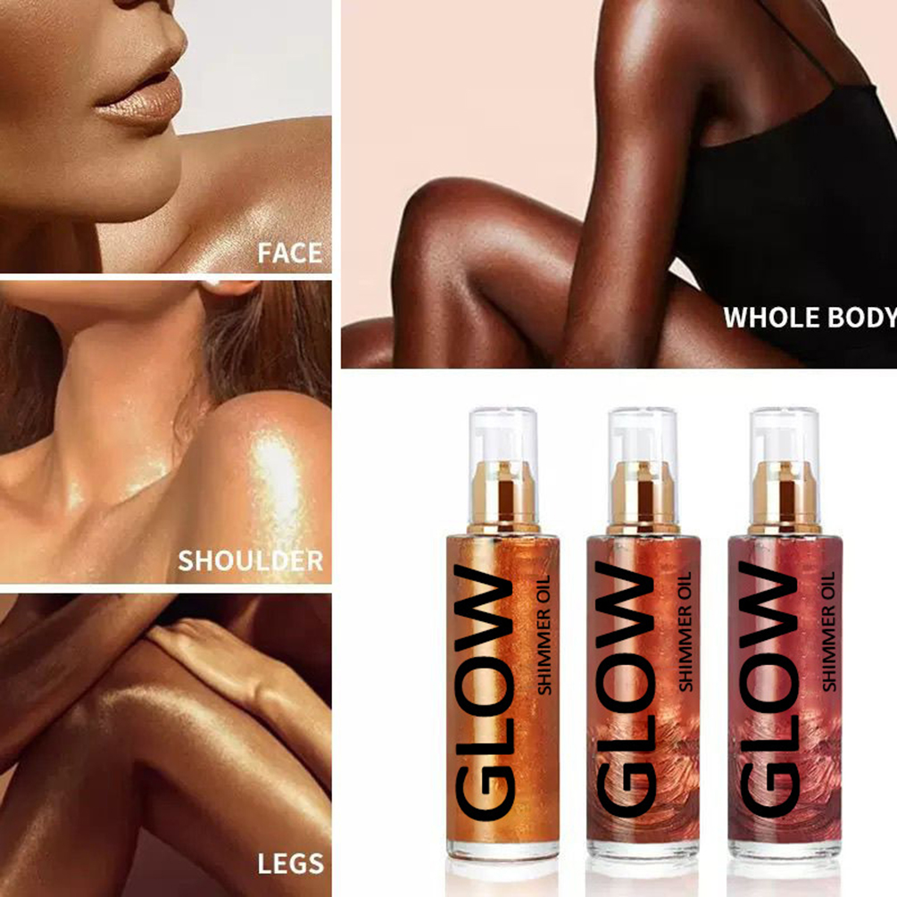 Błyszczący olejek do twarzy i  – Body Shimmer Lotion recenzja i cena