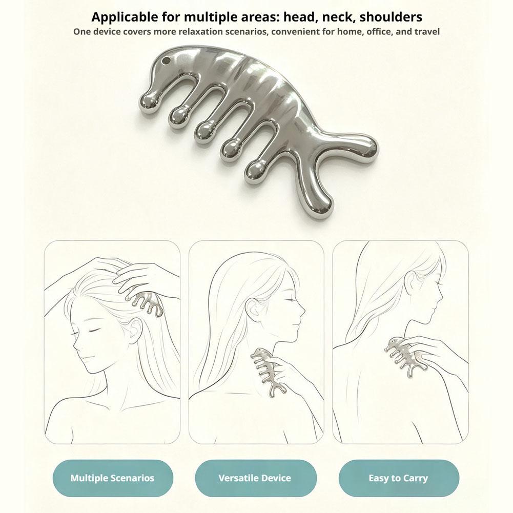 Wielofunkcyjny grzebień do mas – Hair Scalp Massager recenzja i cena