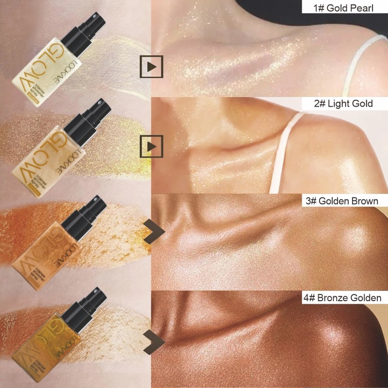 Spray z olejkiem rozświetlając – Body Shimmer Lotion recenzja i cena