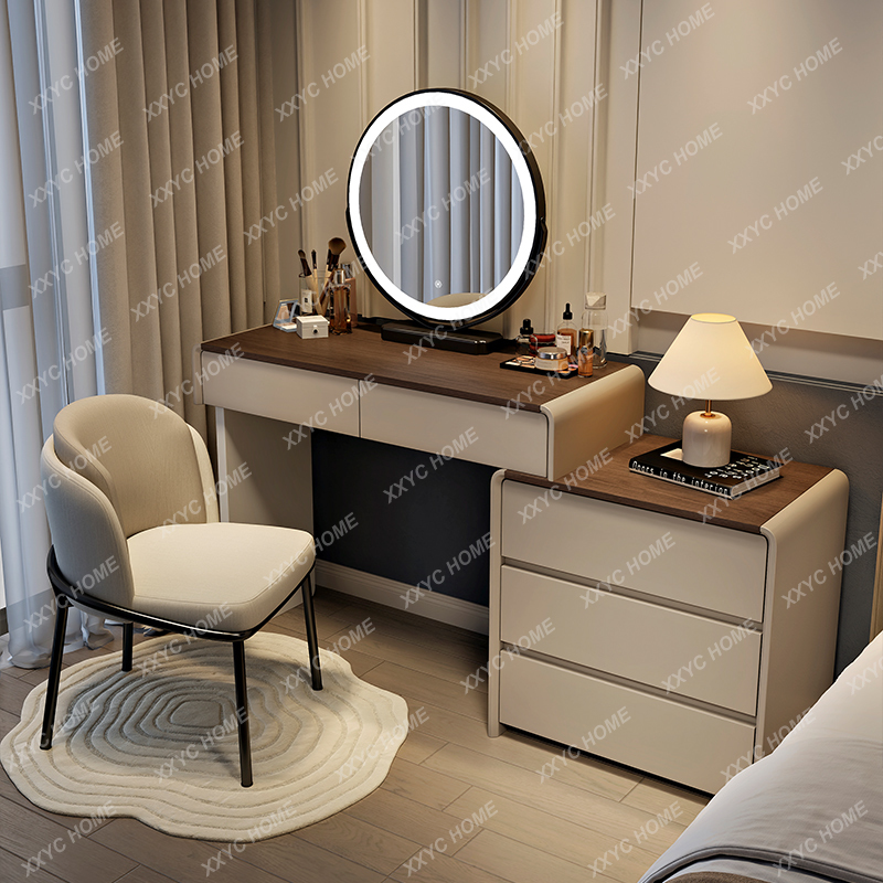 Toaletka drewniana z lustrem,  – Beauty Makeup Vanity Set recenzja i cena