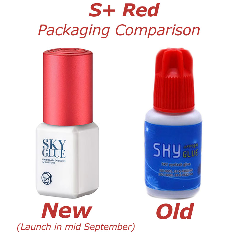 5 butelek Sky Glue S Plus 1s F – Makeup Plus Beauty recenzja i cena