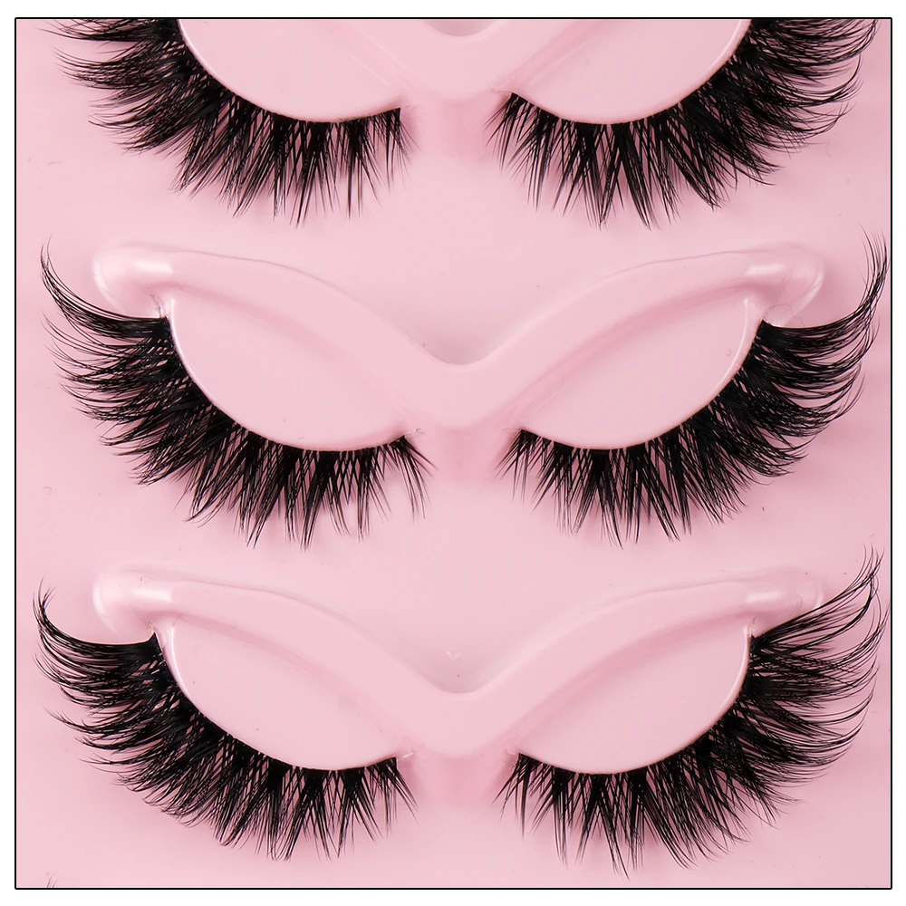 Sztuczne rzęsy Cat Eye 5 par 3 – Beauty Makeup Look recenzja i cena