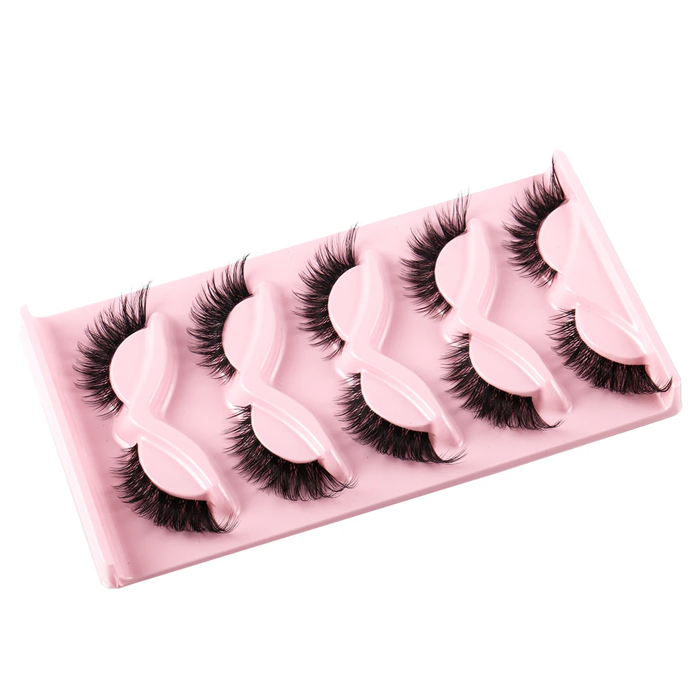 Sztuczne rzęsy Cat Eye 5 par 3 – Beauty Makeup Look recenzja i cena