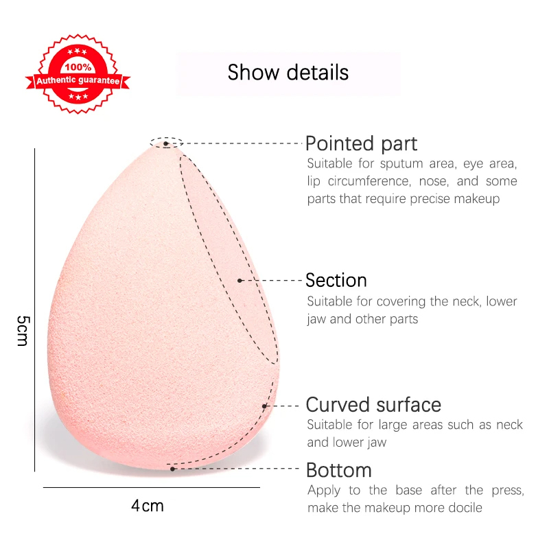 20/5/1 szt. Gąbeczki do makija – Beauty Makeup Desk recenzja i cena