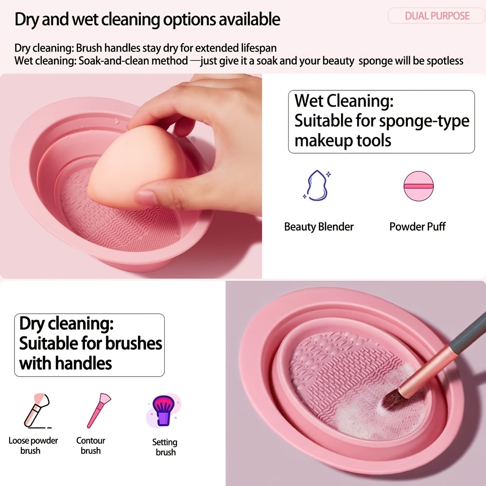 Składana silikonowa miska do c – Cosmetic Sponge recenzja i cena
