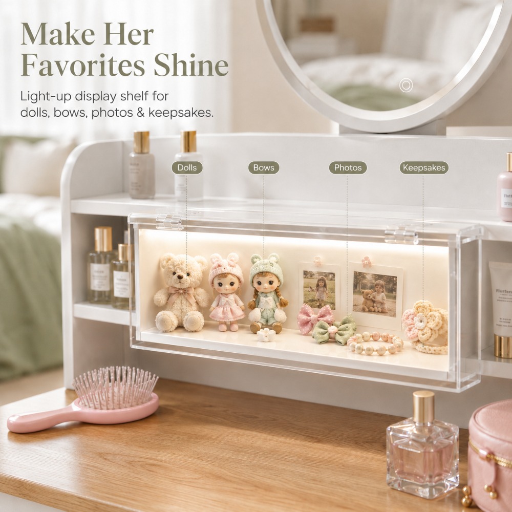 Idealny prezent dla niej, okrą – Beauty Makeup Vanity Set recenzja i cena