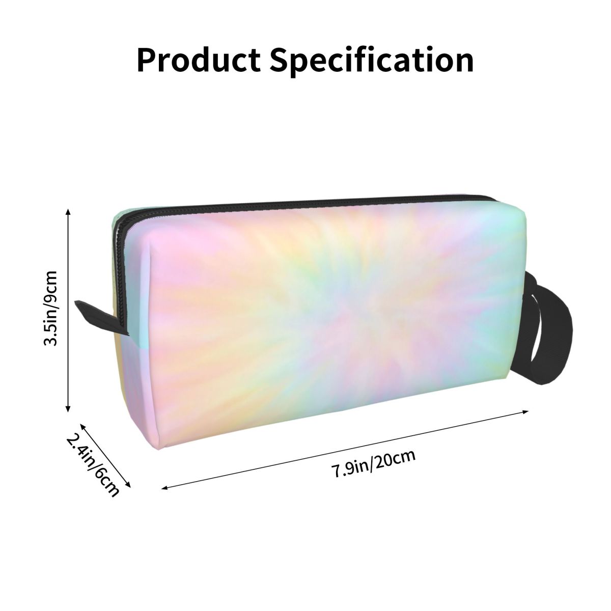 Kosmetyczka z motywem tie-dye  – Beauty Makeup Wallpaper recenzja i cena