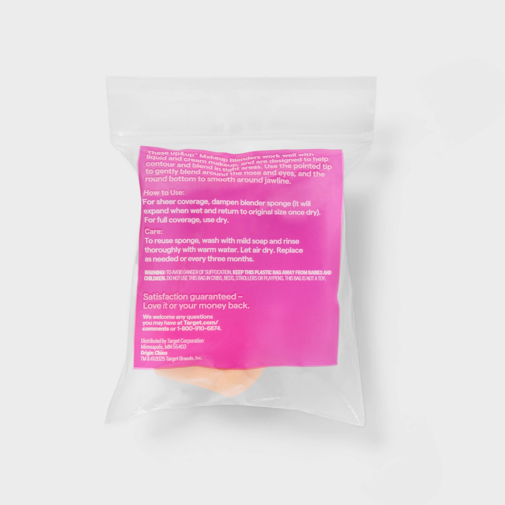 Zestaw gąbek do makijażu 3ct o – Cosmetic Sponge recenzja i cena