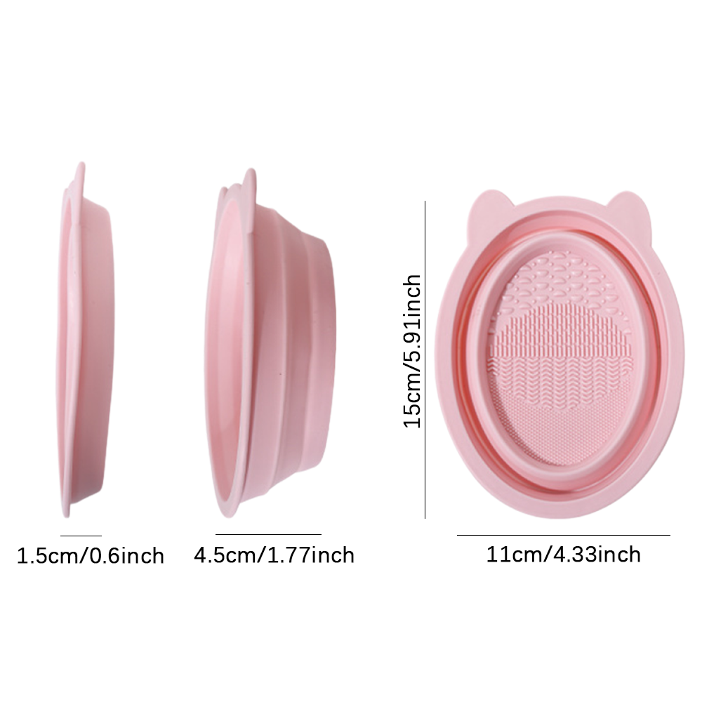 Składana silikonowa miska do c – Cosmetic Sponge recenzja i cena