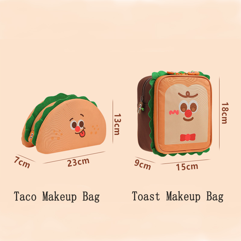 Kosmetyczki w kształcie taco i – Your Beauty Makeup recenzja i cena