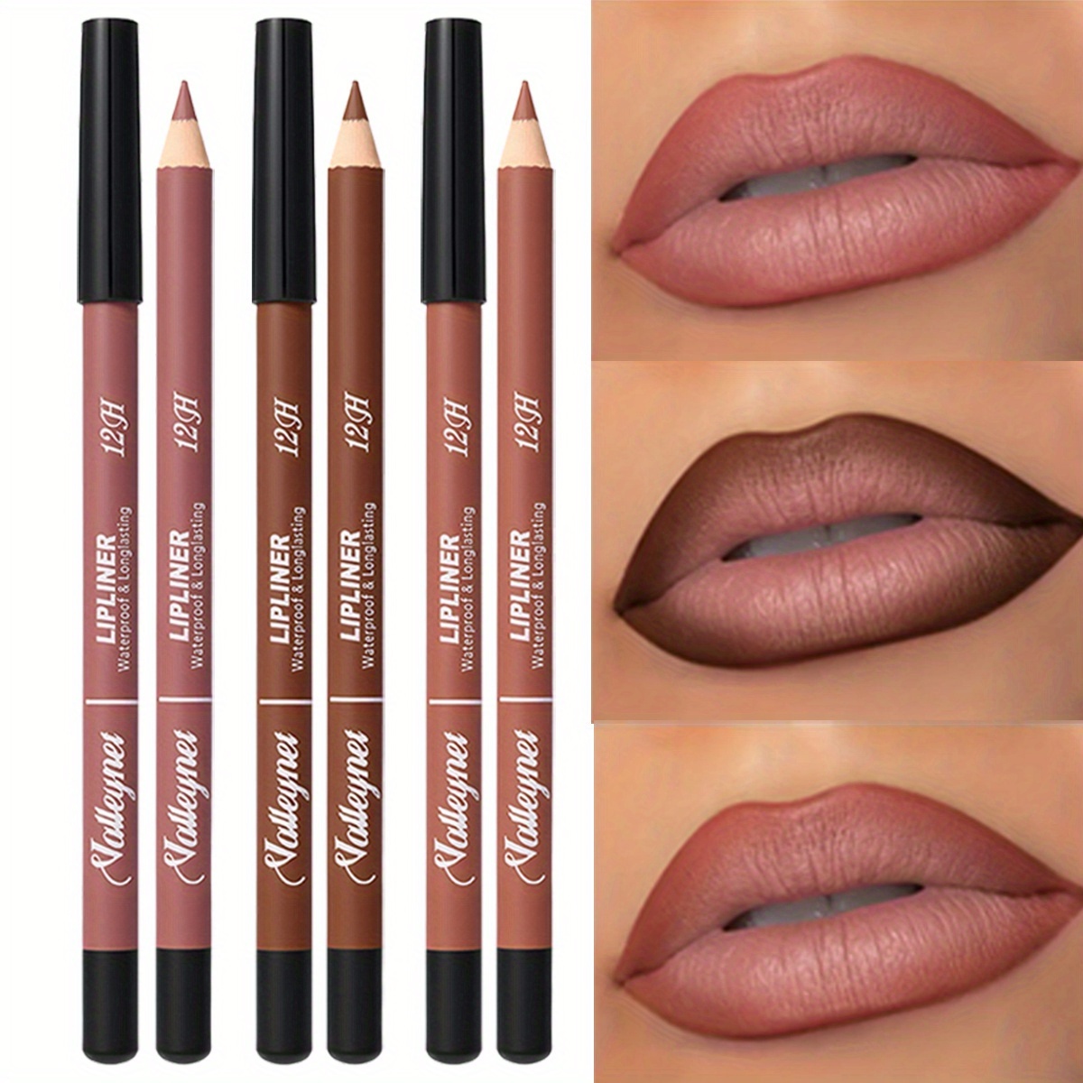 3 Kolory Matowe Kredki do Kont – Lip Liner Pencil recenzja i cena