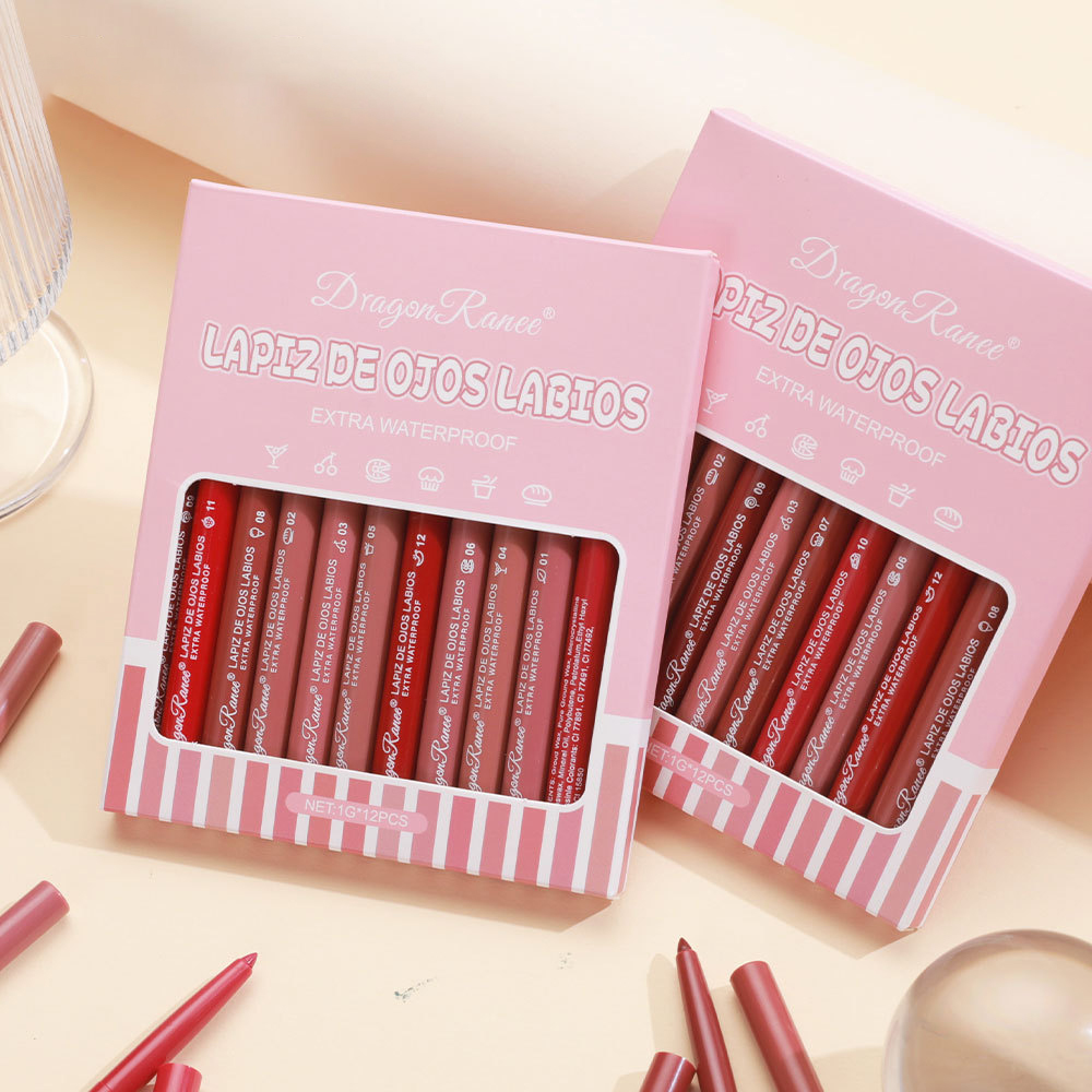 Zestaw dwunastu kredek do ust, – Lip Liner Pencil recenzja i cena