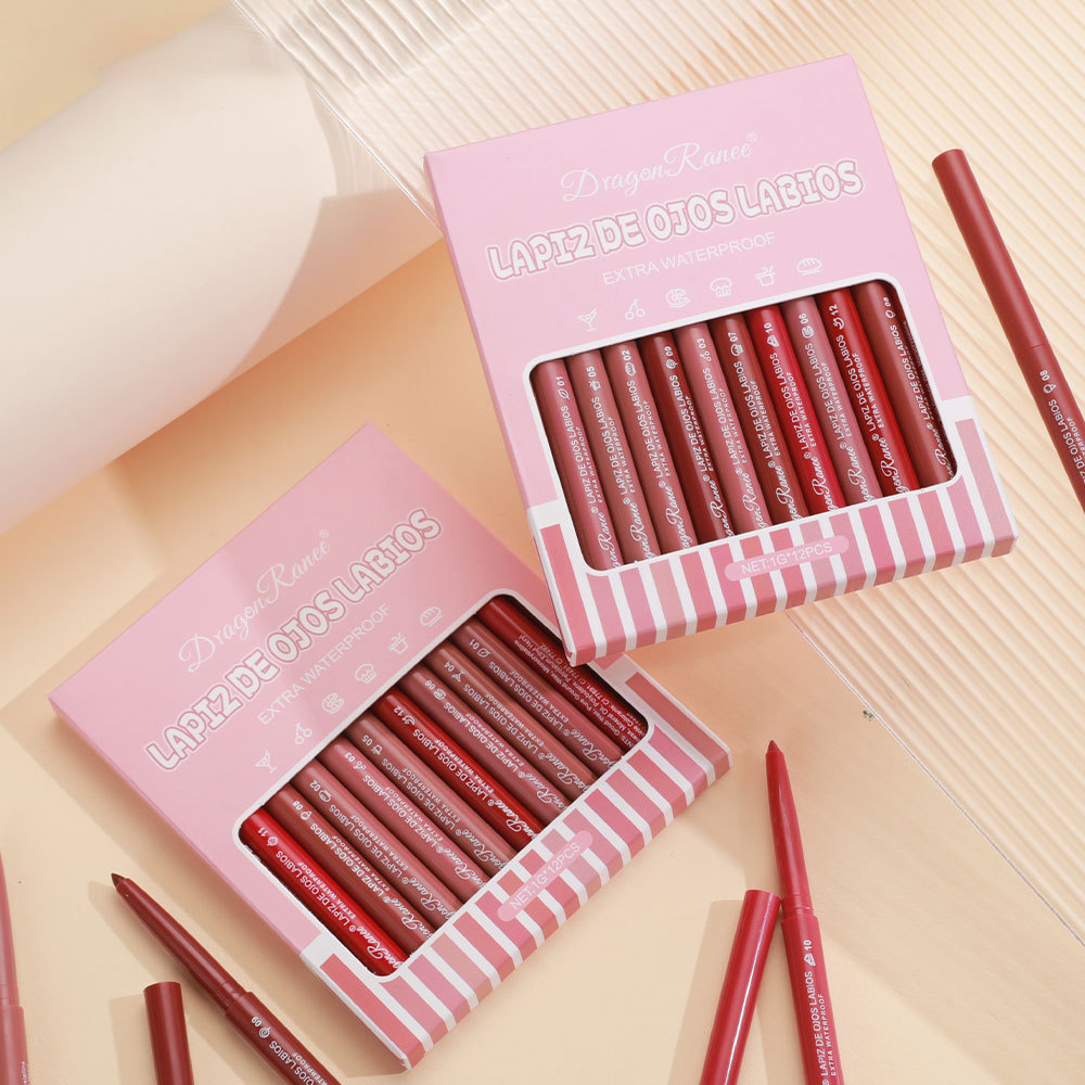 Zestaw dwunastu kredek do ust, – Lip Liner Pencil recenzja i cena