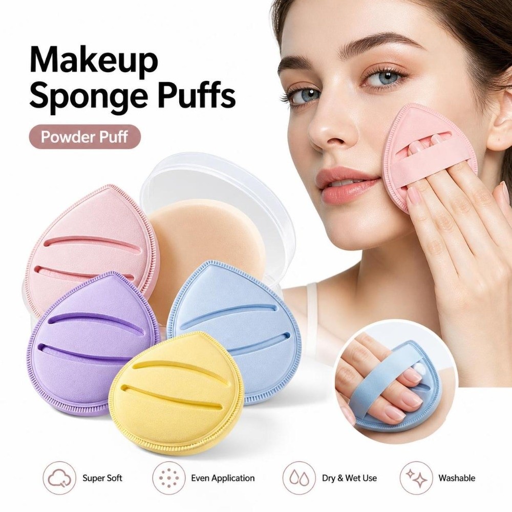 Duża gąbka do makijażu, narzęd – Cosmetic Sponge recenzja i cena