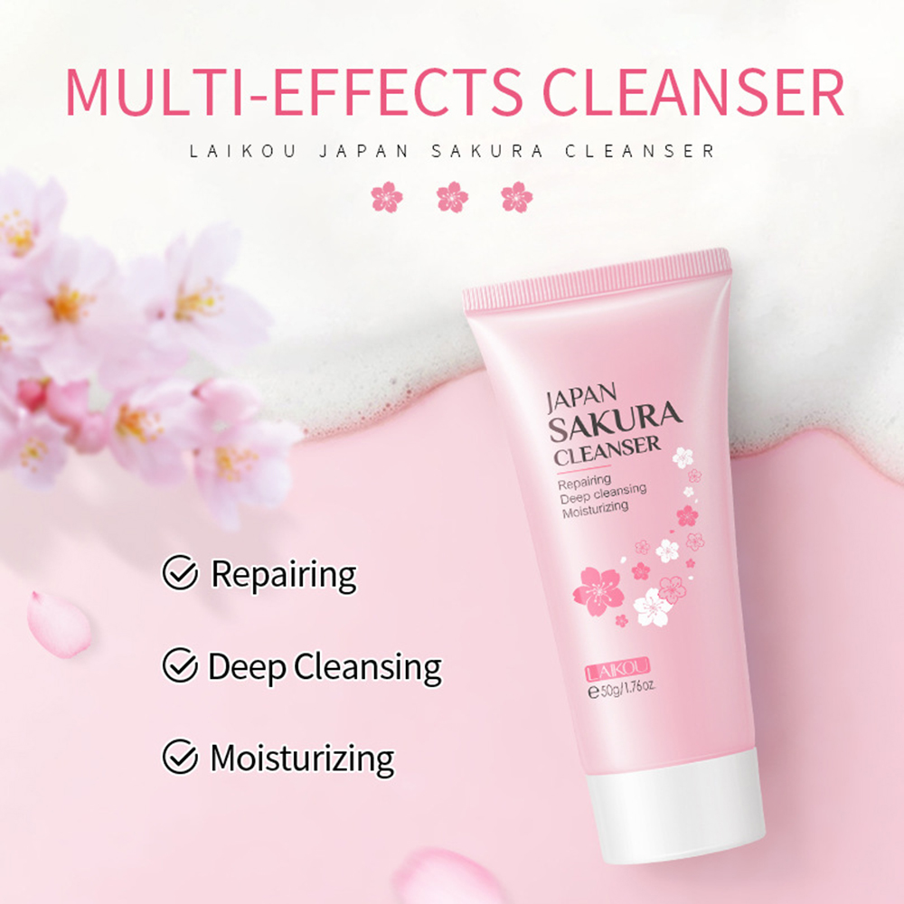 LAIKOU 8 sztuk Sakura zestaw d – Beauty Makeup Cream recenzja i cena